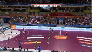 Egypt Vs Algeria  IHF World Cup 2015 Preliminary Round  Group C [upl. by Sirdi]