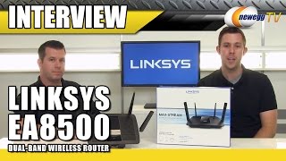 Linksys DualBand Wireless Router Interview  Newegg TV [upl. by Ardnassak]