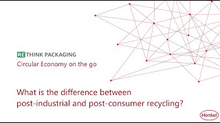 Differences between postconsumer and postindustrial recycling  Circular Economy On The Go  Ep 4 [upl. by Higgins]