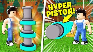 CUSTOM HYPER PISTONS ⚡ 10x faster Build a Boat [upl. by Germaun533]