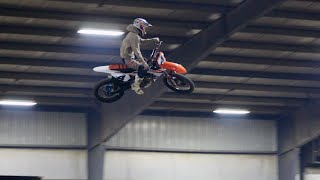 Tripp Sharp 4 at switchback mx indoor supercross [upl. by Milde]