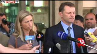 McCanns Angry As Libel Trial Is Delayed Again Sky June 16th 2014 [upl. by Gnart]