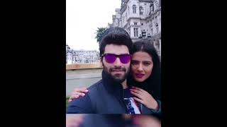 Kratika sengar with husband Niketan 💃💔🥰Lovely couple Real life [upl. by Fabiola]