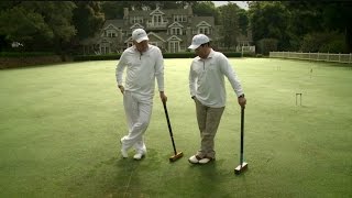 Lessons On The Lawn Playing Proper Croquet In Napa [upl. by Arun]