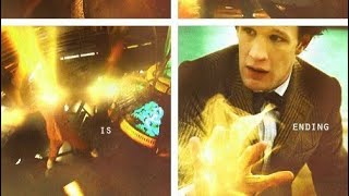 Eleventh Doctor Regenerates into Tenth Doctor Doctor Who [upl. by Esli]