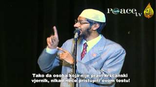 TESTDa li si ti PRAVI kršćanin dr Zakir Naik [upl. by Nonnair60]