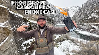 PhoneSkope Carbon Pro Phone Case FIRST LOOK  This Case is Unbelievable [upl. by Mariel104]