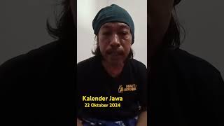 Kalender Jawa 22 Oktober 2024 primbonjawa shorts shortvideo [upl. by Inuat]