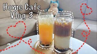 Home Cafe VlogGrapefruit syrup recipe Koko krunch shake and some recipes in description🥰 [upl. by Sherye]