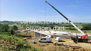 Chantier de lautoroute A304 prolongement de lA34 [upl. by Ahsier647]