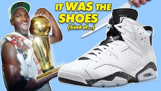 How Jordan 6 kinda helped win MJ a championship [upl. by Eppillihp]