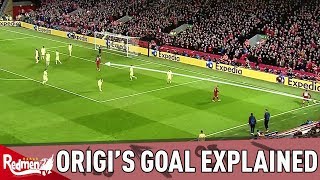 Origis Goal amp Trent’s Quick Corner Explained  Liverpool v Barcelona 40 [upl. by Areic]