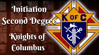 Initiation Second Degree Knights of Columbus By Thomas Cornelius Knight 68 [upl. by Iru]