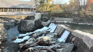 4K Quechee Falls in Vermont [upl. by Nalyac]