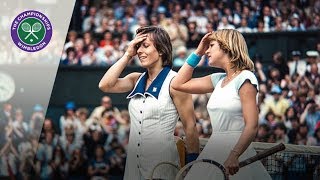 Martina Navratilova v Chris Evert Wimbledon Final 1978 Extended Highlights [upl. by Velma]