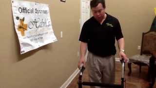 How to assemble and safely use a rollator walker [upl. by Sedgewinn]