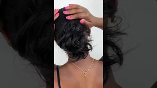 Heatless Curls With ONE Bantu Knot Tutorial [upl. by Lynette561]