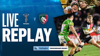 🔴 LIVE REPLAY  Harlequins v Leicester  Round 12 Game of the Week  Gallagher Premiership Rugby [upl. by Aicenet33]