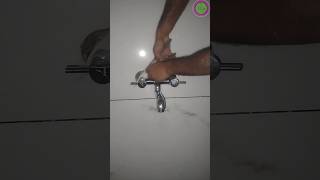 bathroom wall mixer fitting wallmixer plumbing shortsvideo [upl. by Leidgam859]