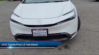 2023 Toyota Prius LE Hatchback Merced Central Valley Madera Turlock [upl. by Neelyam]