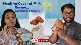 Tasty amp Healthy Vegan Coconut Milk Smoothie  Food  Couple Goals  Boost Milk Replacement  Cooking [upl. by Ennylyak]