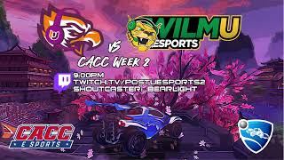 Rocket League vs Wilmington University CACC Week 2 Fall 2024 [upl. by Adnirolc493]