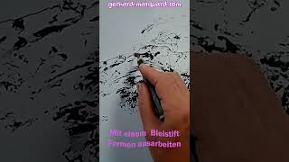 Berge zeichnen mit Bleistift für Anfänger [upl. by Spark]