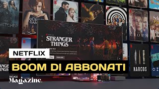 Netflix boom di abbonamenti 70 per il piano con pubblicità Focus su engagement e nuovi formati [upl. by Nea]