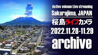 【LIVE】上野城ライブカメラ 桜島と鹿児島市内  Sakurajima and Kagoshima city in Japan  Vulcão com câmera ao vivo [upl. by Prudie934]