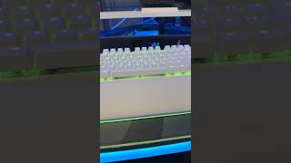 Revealing ALL WHITE Razer BlackWidow V4 Pro [upl. by Jaquelyn]