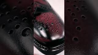 The Shelby Boots in Oxblood by Modshoes mod peakyblinders [upl. by Aehtrod]