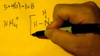 Lewis Dot Structure of NH4 Ammonium Ion [upl. by Darmit]