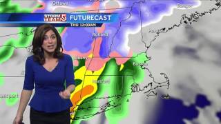 Cindys latest Tuesday Bostonarea forecast [upl. by Harmaning]