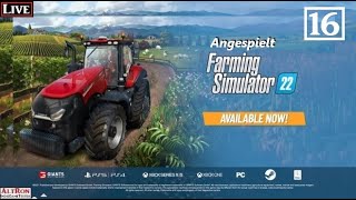 Farming Simulator 22  Angespielt  16  Das nächste Feld für den Frühling anlegen DeutschLive [upl. by Whitford]