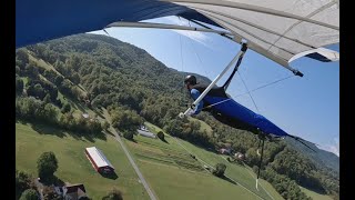 Hang Gliding over Wintergreen Ski Resort  FLPHG  Mosquito Harness [upl. by Ardnas]