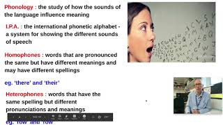 English Language A Level Phonology Paul Heselton [upl. by Tenom]