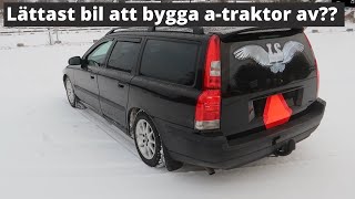 Vlogg 27│ Hur man bygger atraktor av en Volvo V70 [upl. by Etnahsa]