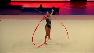 SVENNBECK Alva SWE  2023 Rhythmic Worlds Qualifications RI Individual [upl. by Enitnatsnoc744]