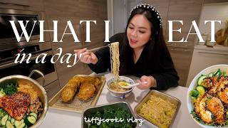 realistic what i eat in a day easy comfort recipes [upl. by Gardy]