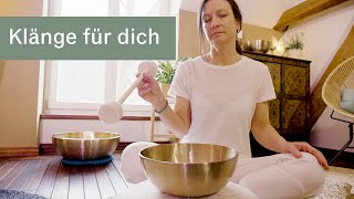 Geführte Klangschalenmeditation für mehr Achtsamkeit amp Ruhe  Hess Sound [upl. by Sitoel]