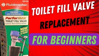 Toilet Fill valve replacement [upl. by Anear30]