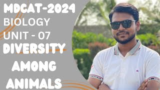 DIVERSITY AMONG ANIMALS  KINGDOM ANIMALIA  MDCAT2024 [upl. by Caddaric]