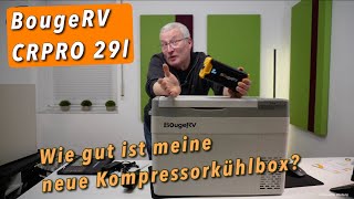 BougeRV KompressorKühlbox CRPRO mit MiniAkku Option  Review amp Test [upl. by Blount51]