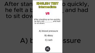 English Test Grammar B1B2 Level englishimprove testyourknowledge englishtest [upl. by Lyall543]