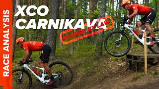 Last time in Latvia Carnikava XCO Race Analysis [upl. by Adham]