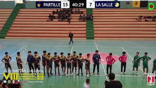 PARTILLE vs LA SALLE varones VIII CAMPEONATO INTERNACIONAL DE HANDBALL handballArequipa [upl. by Pru]