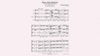 Dance of the Mirlitons Nutcracker Double Reed Quartet Sheet Music [upl. by Nnaeed879]