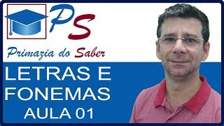 LETRAS E FONEMAS  PARTE 1  FONOLOGIA PARA CONCURSOS [upl. by Marilla]