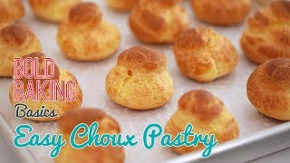 Easy Choux Pastry Recipe [upl. by Amber]