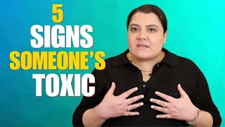 5 signs that someone is toxic  Nelia Torkian [upl. by Riva]